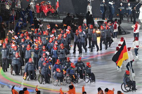 2018 Paralympics opening ceremony