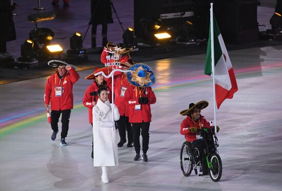 2018 Paralympics opening ceremony
