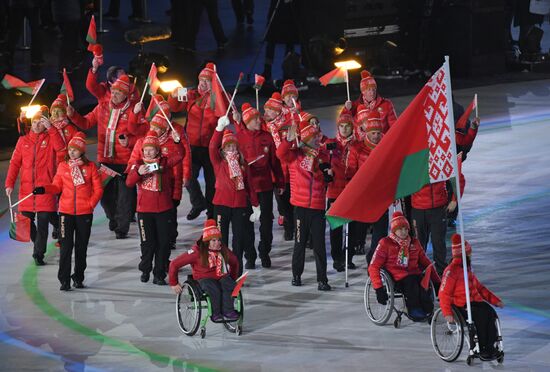 2018 Paralympics opening ceremony