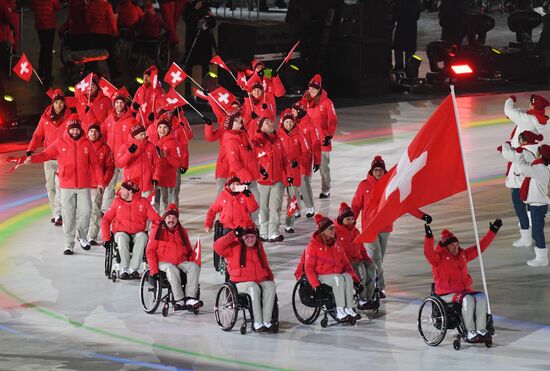 2018 Paralympics opening ceremony