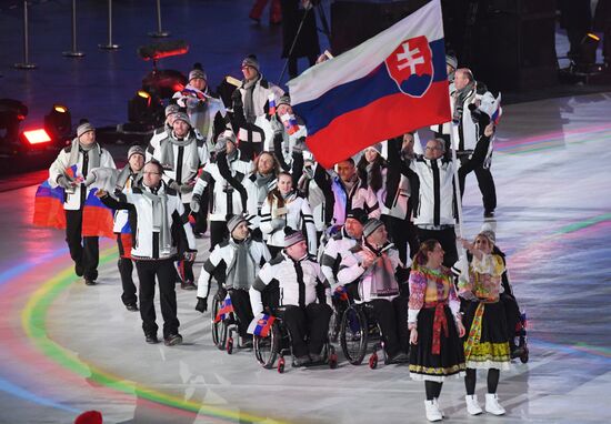 2018 Paralympics opening ceremony