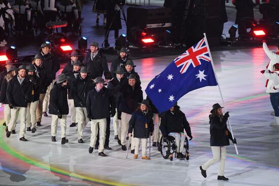 2018 Paralympics opening ceremony