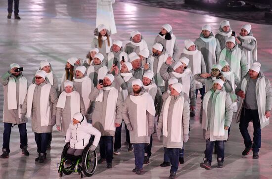 2018 Paralympics opening ceremony
