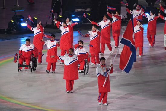 2018 Paralympics opening ceremony