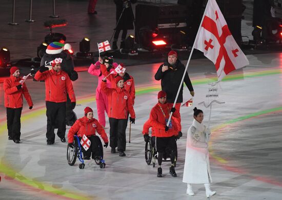 2018 Paralympics opening ceremony