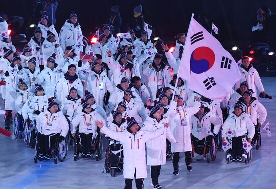 2018 Paralympics opening ceremony