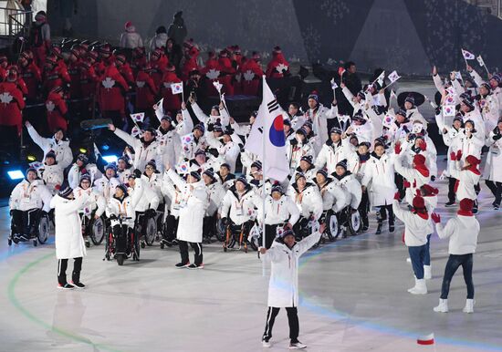 2018 Paralympics opening ceremony