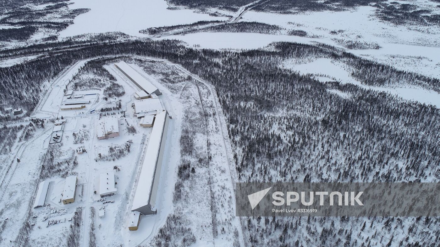 Dnepr radar station in Murmansk Region