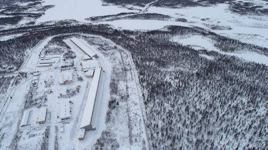 Dnepr radar station in Murmansk Region