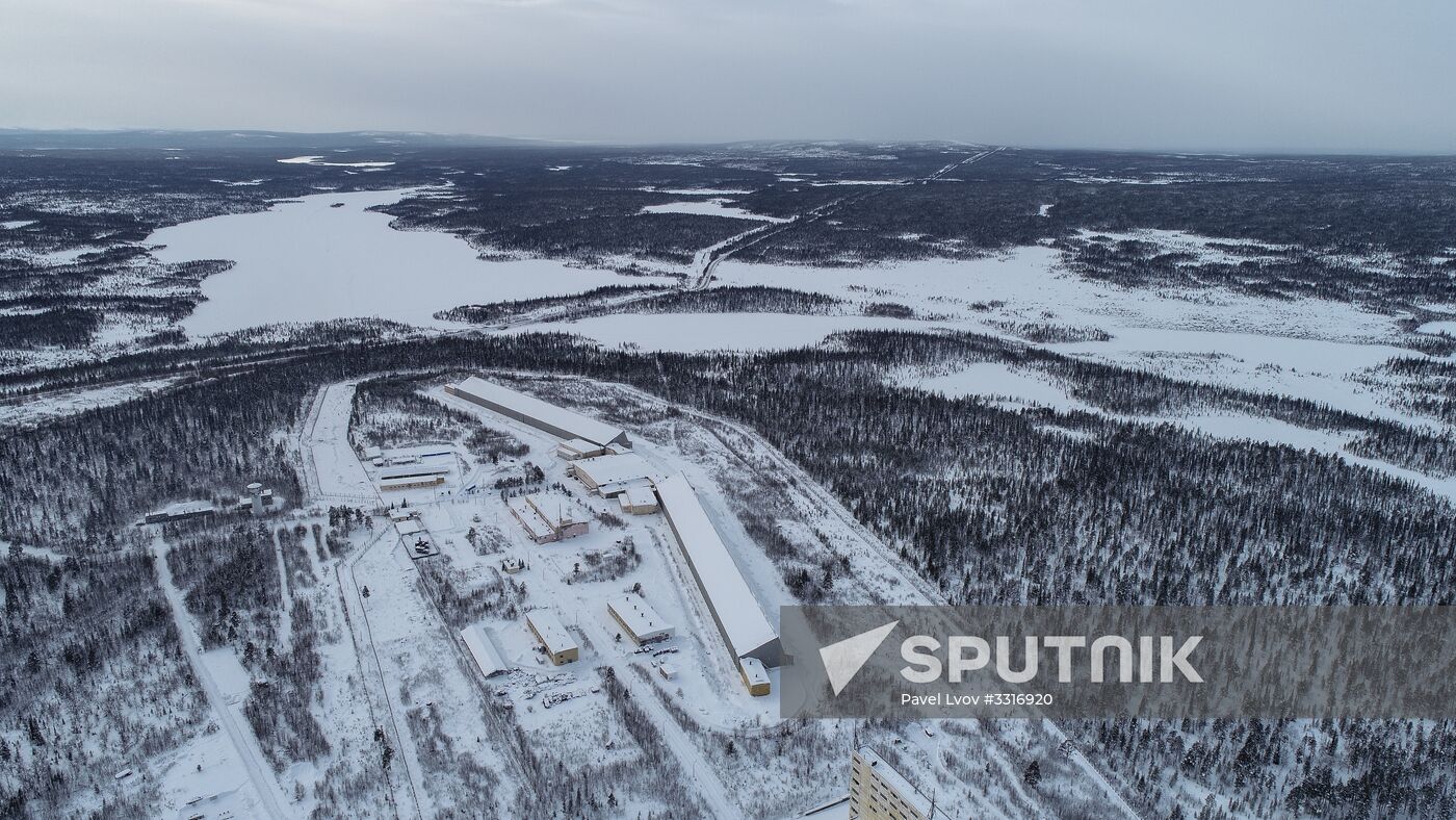 Dnepr radar station in Murmansk Region