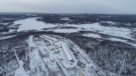 Dnepr radar station in Murmansk Region
