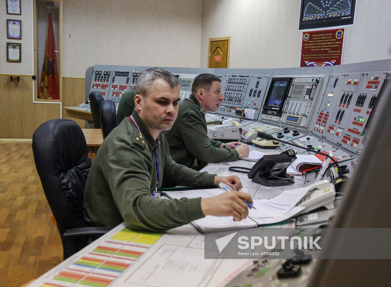 Dnepr radar station in Murmansk Region