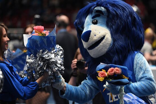 Basketball. Eurocup. Zenit vs. Reggio Emilia