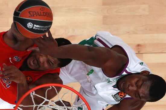 Basketball. Euroleague. CSKA vs. Unicaja