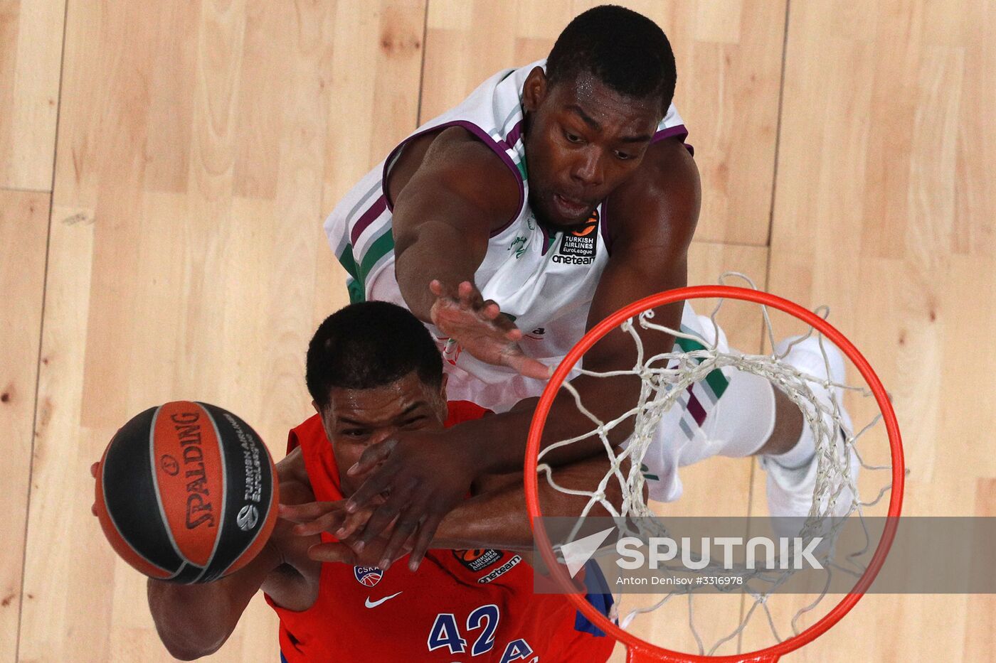 Basketball. Euroleague. CSKA vs. Unicaja