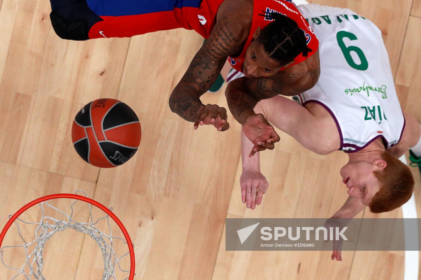 Basketball. Euroleague. CSKA vs. Unicaja