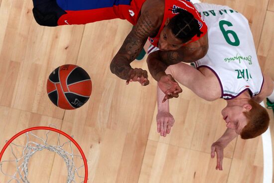 Basketball. Euroleague. CSKA vs. Unicaja