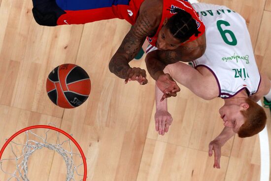 Basketball. Euroleague. CSKA vs. Unicaja