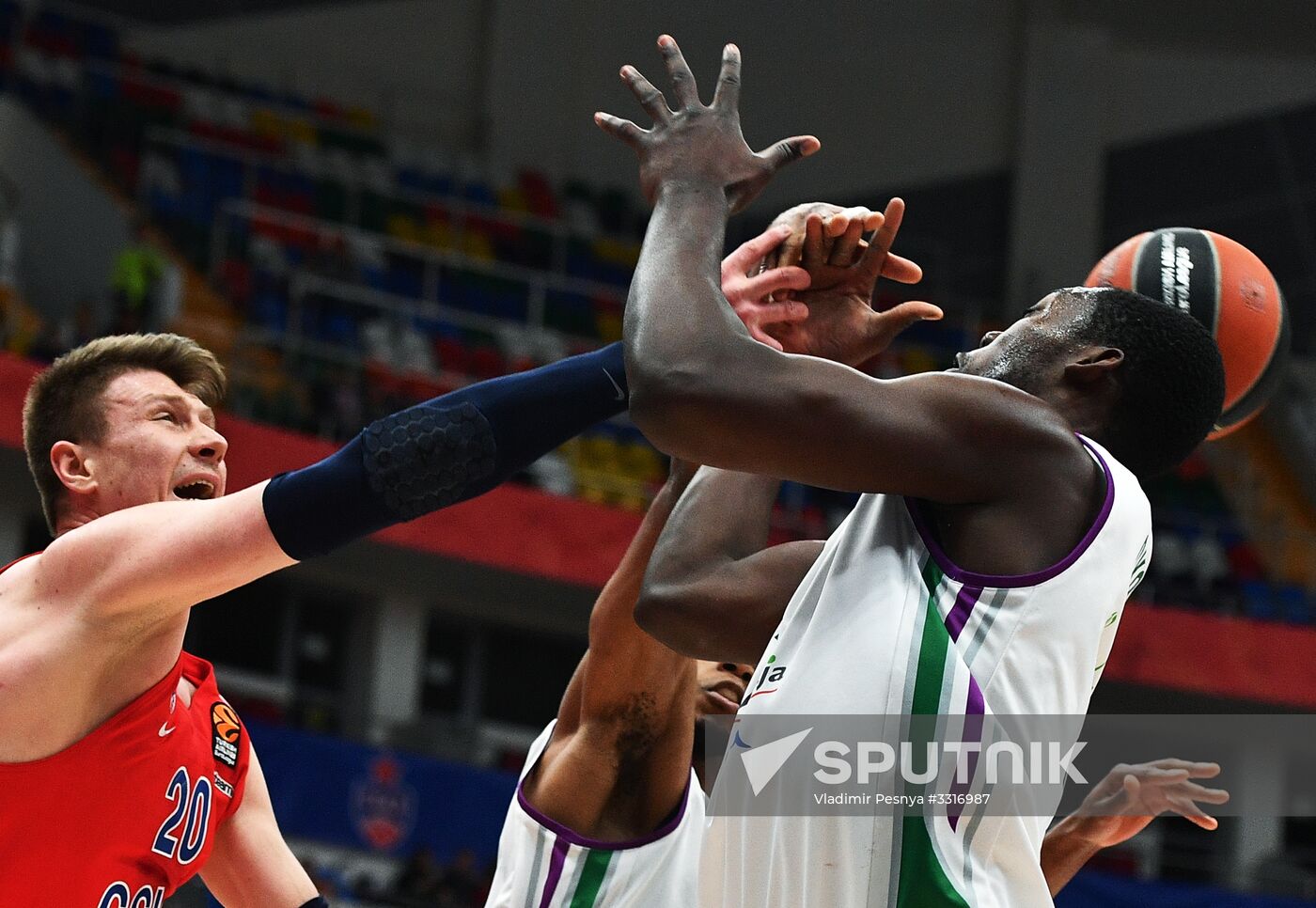 Basketball. Euroleague. CSKA vs. Unicaja
