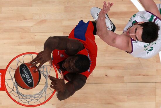 Basketball. Euroleague. CSKA vs. Unicaja