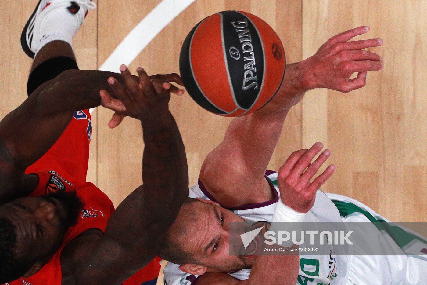 Basketball. Euroleague. CSKA vs. Unicaja