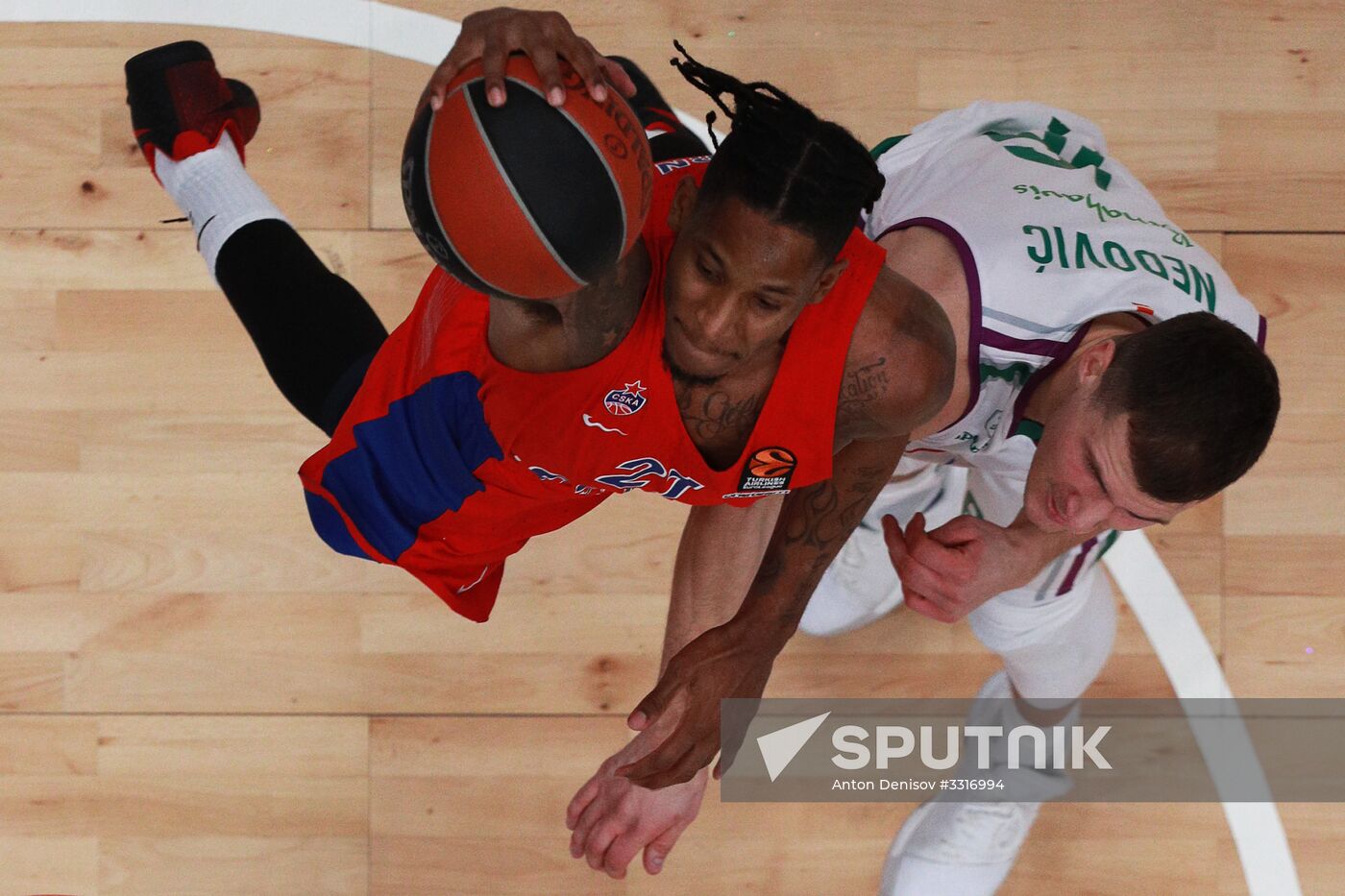 Basketball. Euroleague. CSKA vs. Unicaja