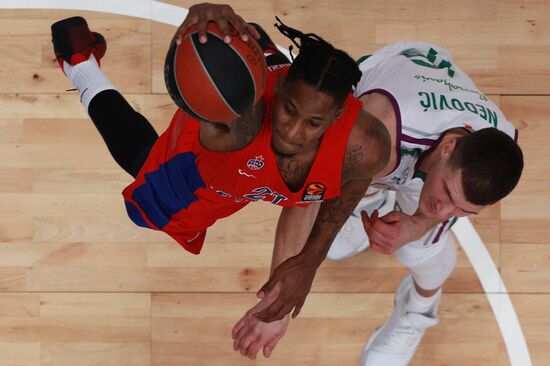 Basketball. Euroleague. CSKA vs. Unicaja