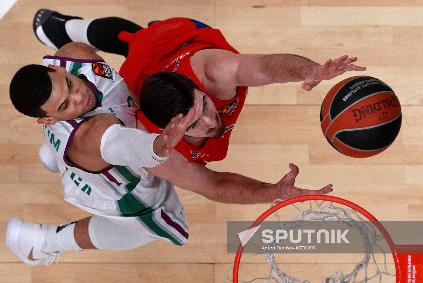 Basketball. Euroleague. CSKA vs. Unicaja