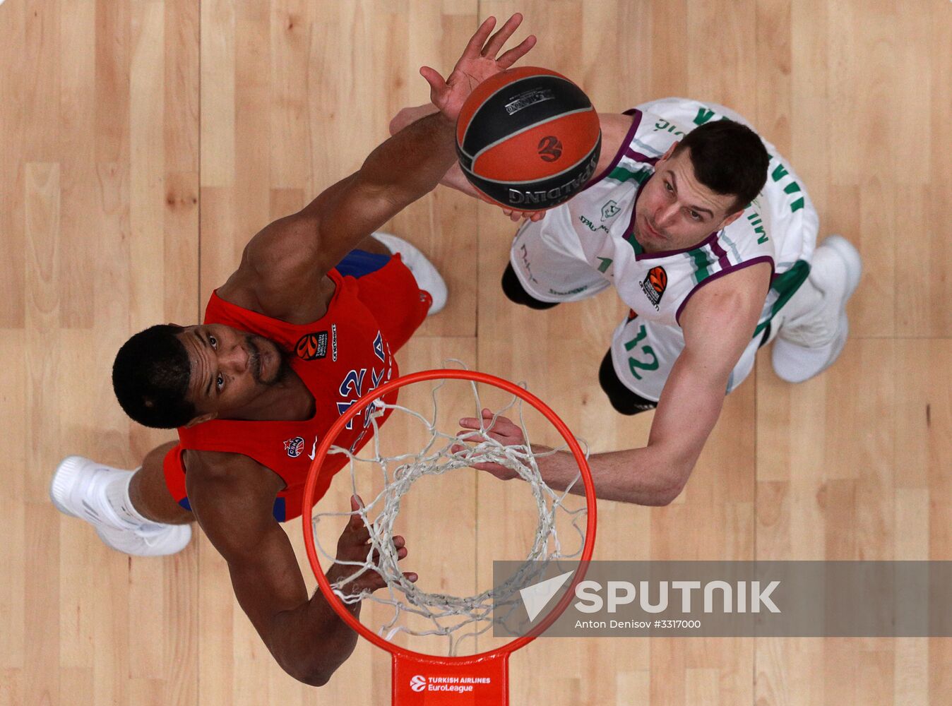 Basketball. Euroleague. CSKA vs. Unicaja