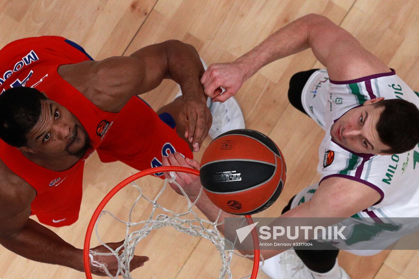 Basketball. Euroleague. CSKA vs. Unicaja