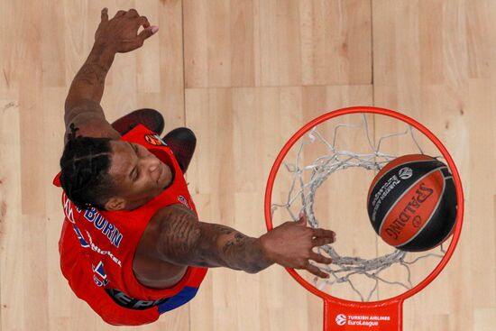 Basketball. Euroleague. CSKA vs. Unicaja