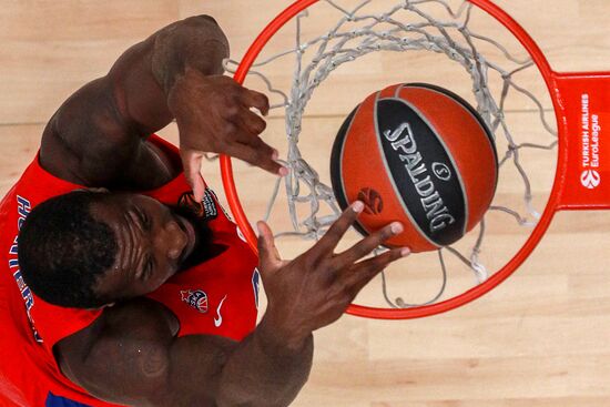 Basketball. Euroleague. CSKA vs. Unicaja