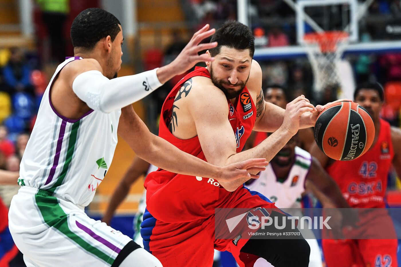 Basketball. Euroleague. CSKA vs. Unicaja