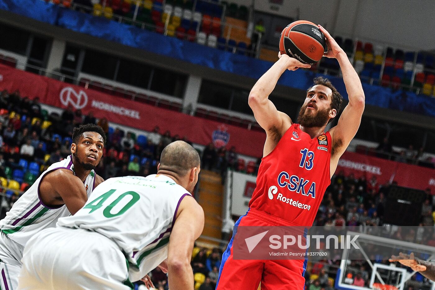 Basketball. Euroleague. CSKA vs. Unicaja