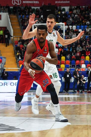 Basketball. Euroleague. CSKA vs. Unicaja