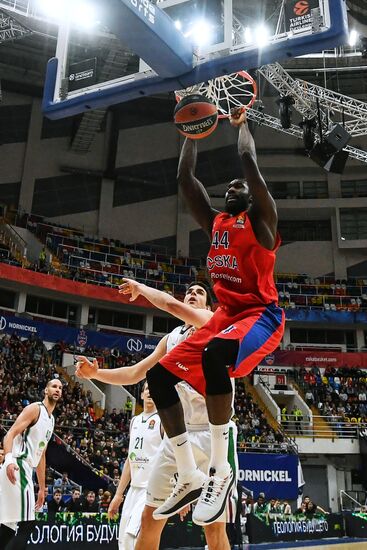 Basketball. Euroleague. CSKA vs. Unicaja