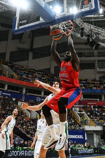 Basketball. Euroleague. CSKA vs. Unicaja