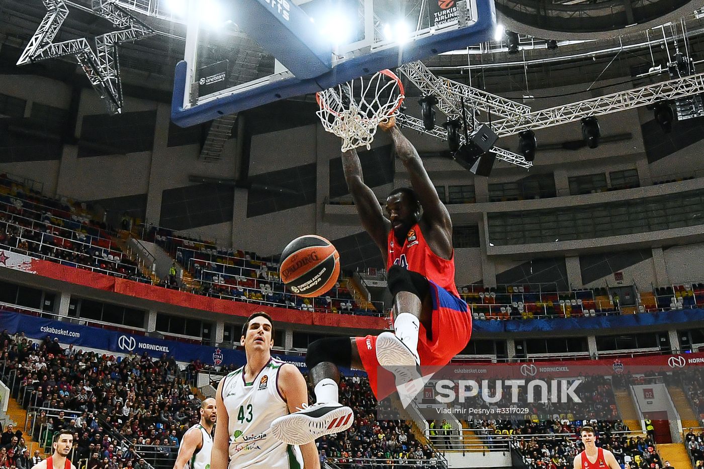 Basketball. Euroleague. CSKA vs. Unicaja