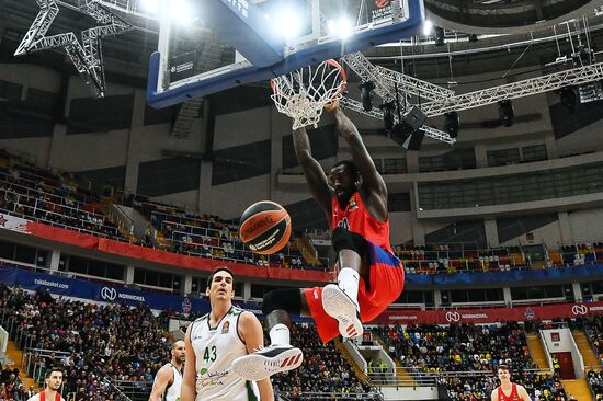 Basketball. Euroleague. CSKA vs. Unicaja