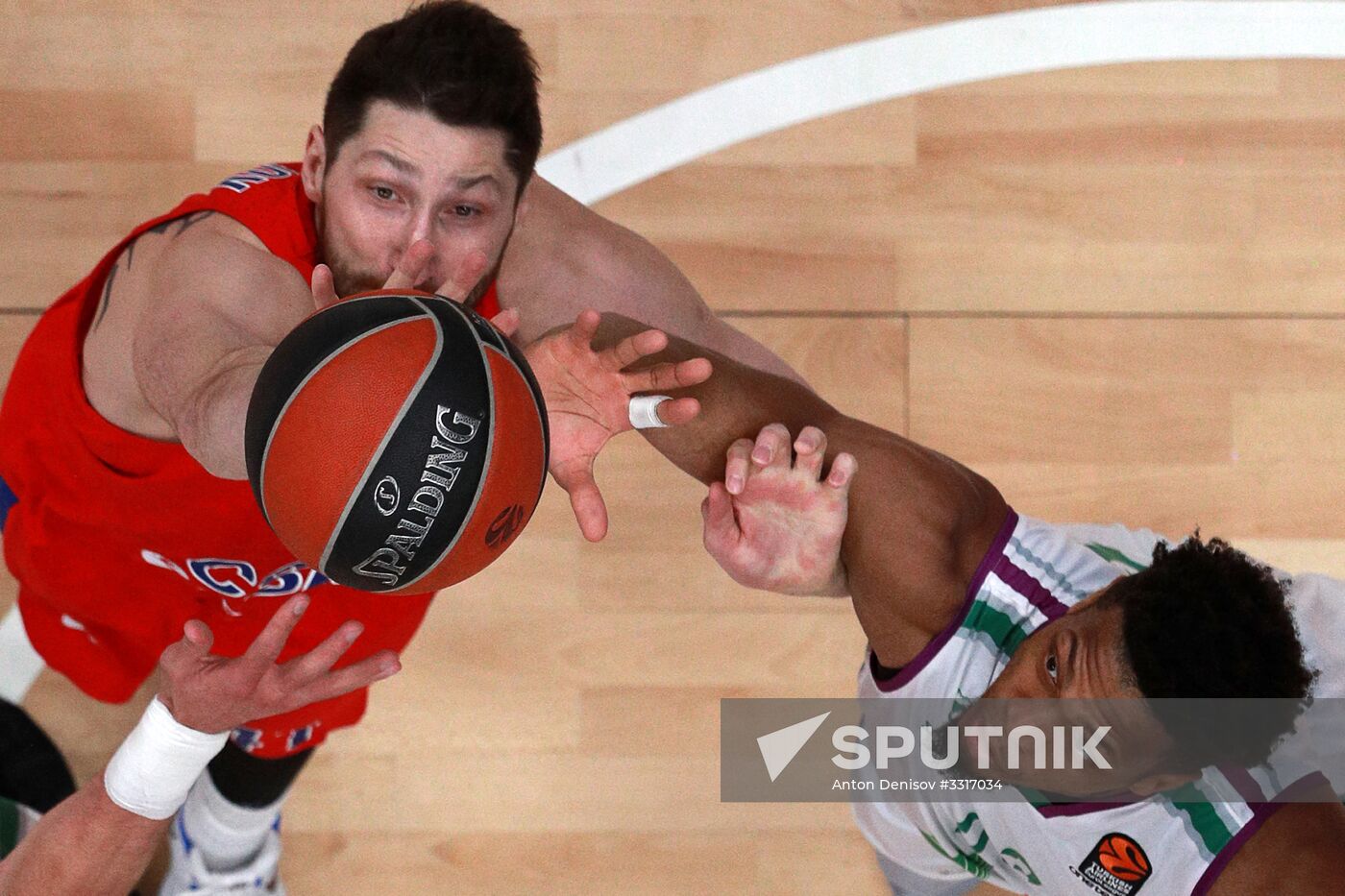 Basketball. Euroleague. CSKA vs. Unicaja