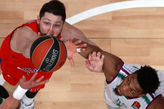 Basketball. Euroleague. CSKA vs. Unicaja