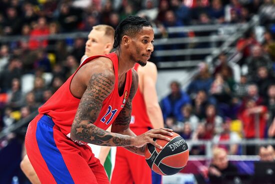 Basketball. Euroleague. CSKA vs. Unicaja
