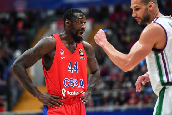 Basketball. Euroleague. CSKA vs. Unicaja