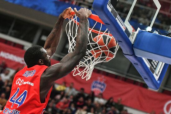 Basketball. Euroleague. CSKA vs. Unicaja