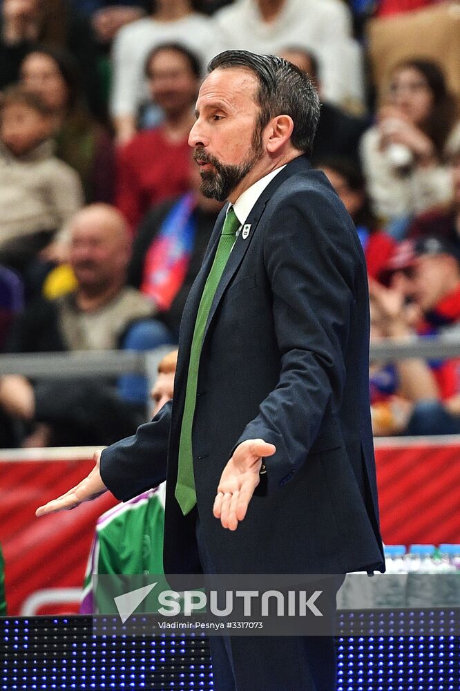 Basketball. Euroleague. CSKA vs. Unicaja