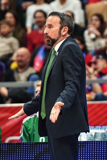 Basketball. Euroleague. CSKA vs. Unicaja