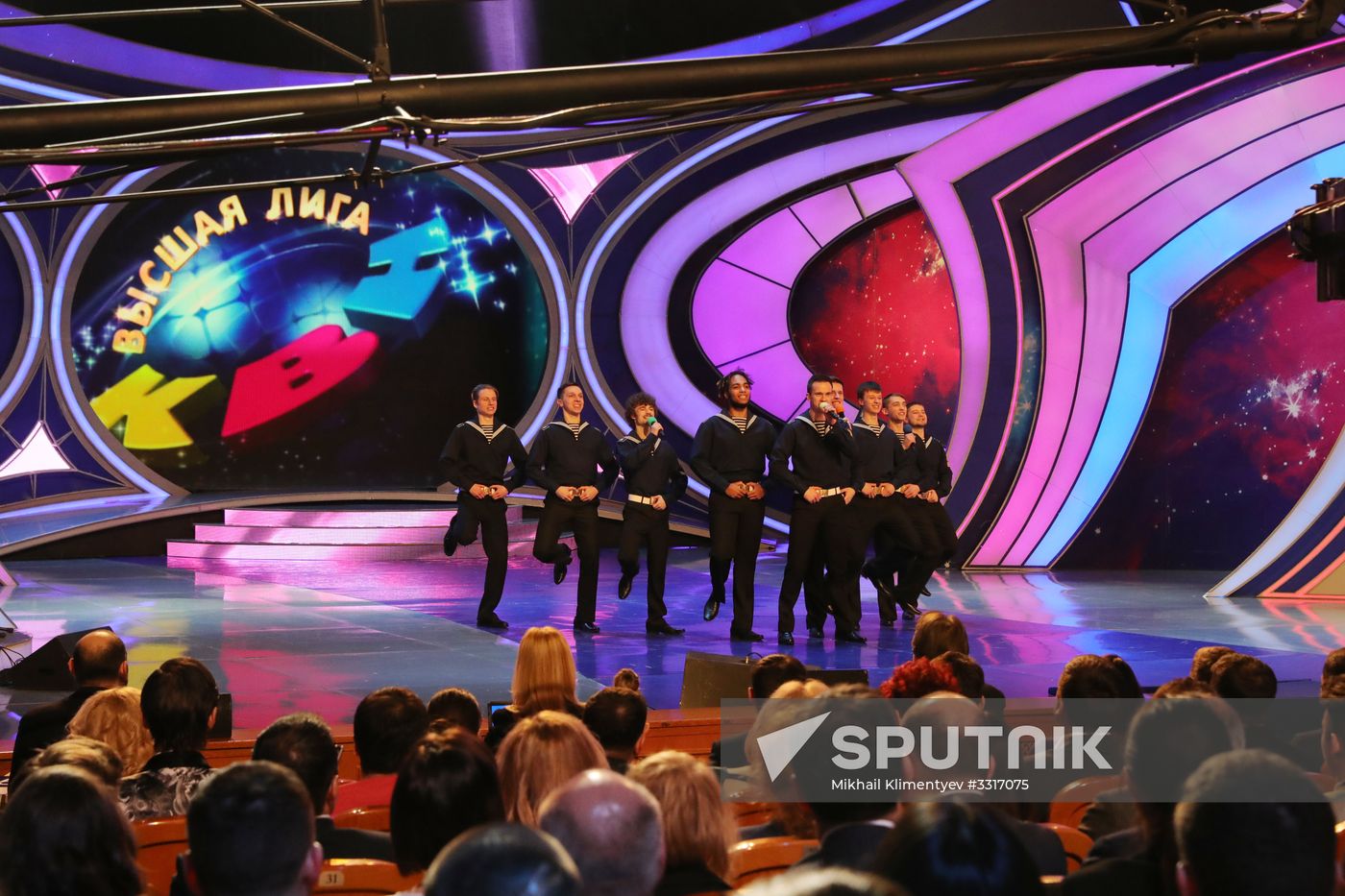 President Vladimir Putin attends KVN TV competition show premier league's round of 16