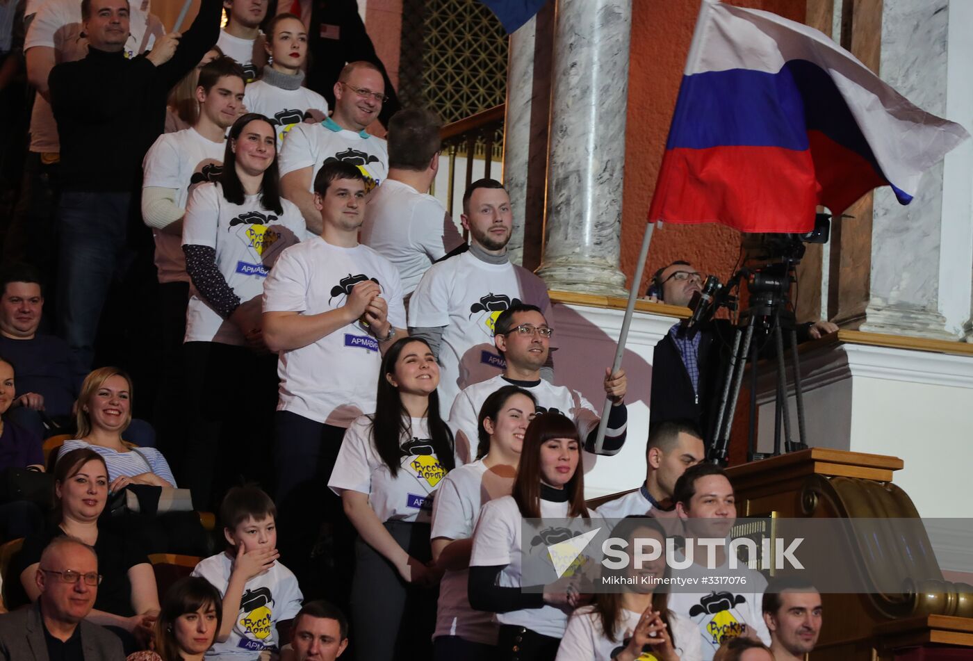 President Vladimir Putin attends KVN TV competition show premier league's round of 16