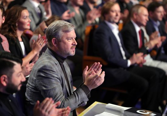 President Vladimir Putin attends KVN TV competition show premier league's round of 16
