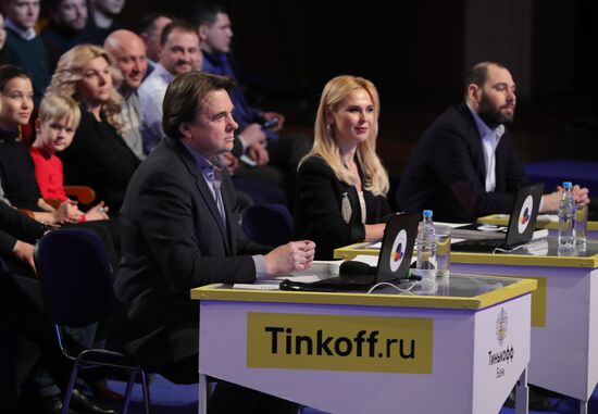 President Vladimir Putin attends KVN TV competition show premier league's round of 16